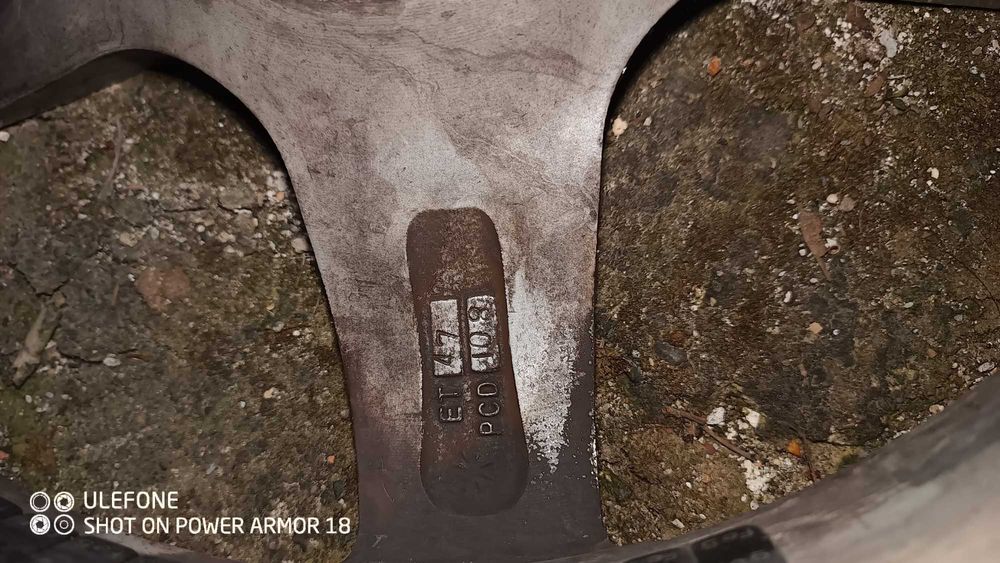 Алуминиеви Джанти 7J R16 5/108 среден отвор 73 с втулка за рено лагуна 2 на 60.1