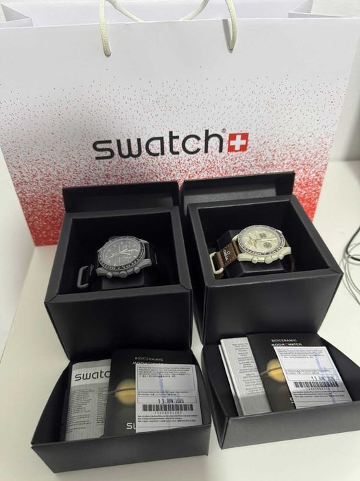 Omega x Swatch Bioceramic MoonSwatch  — оригинал