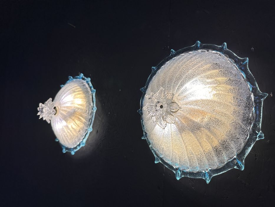 Trei plafoniere de murano