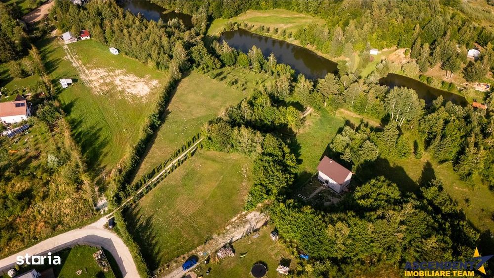 FILM! Oaza paradisiaca cu lac, vedere catre Bucegi, Glajerie Rasnov, p