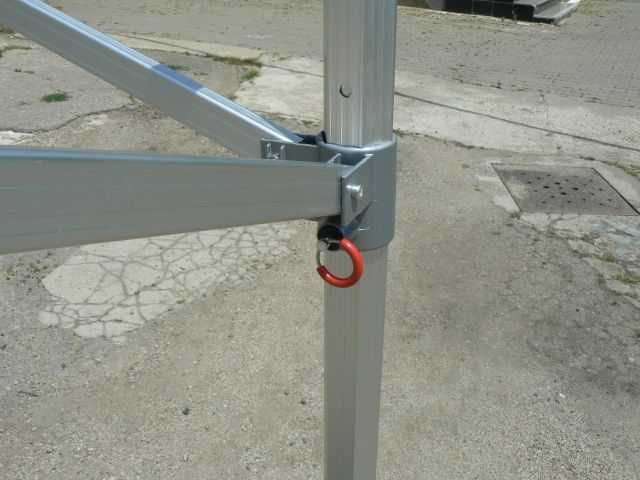 Алуминиеви шатри хармоника 3х3, 3х4.5, 3х6 - Professional, PVC 620гр/м