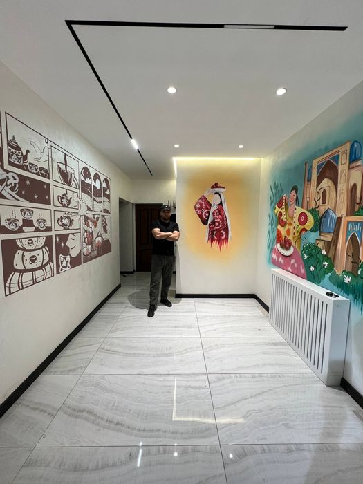 Devorga rasm chizish 3д расм чизиш хизмати.