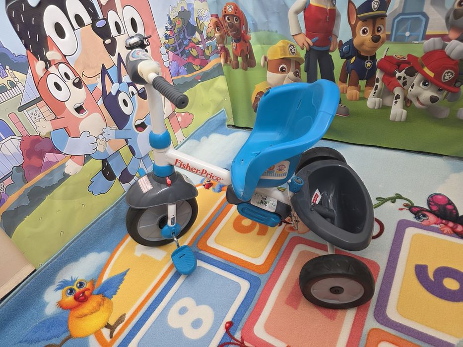 Триколка Fisher Price 3 in 1  smarTrike Charm Plus  синя