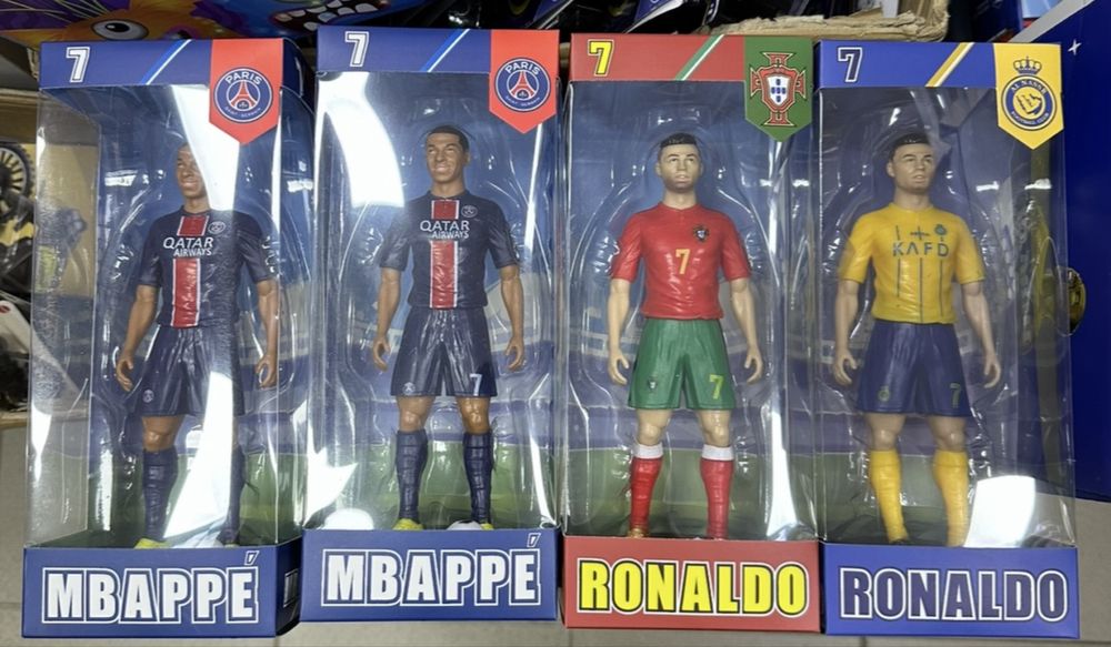 Големи фигурки Lamine Yamal, Lionel Messi, Neymar Jr, Haaland фигурка