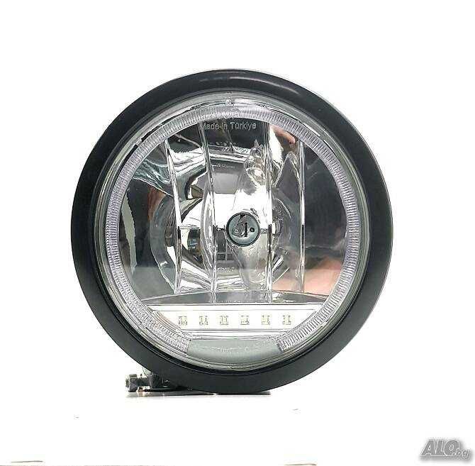 1 бр. Комбо Халогени + LED spot тип Hella за ролбар на камион , 24V