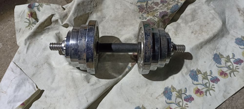 Гантели одна гантеля без пары 15кг