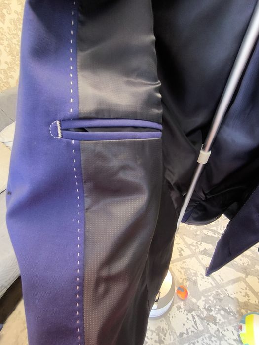 Костюм мужской темно синий