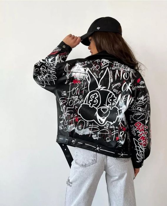 Стильная женская куртка Oversize