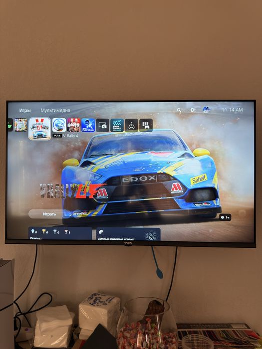 Playstation 5 + 6 игр + 2 джойстик