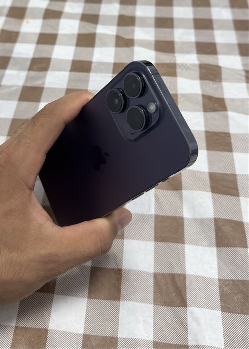 iPhone 14 Pro — Deep Purple, полный комплект