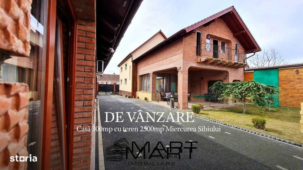 Casa 300mp teren 2500mp Miercurea Sibiului