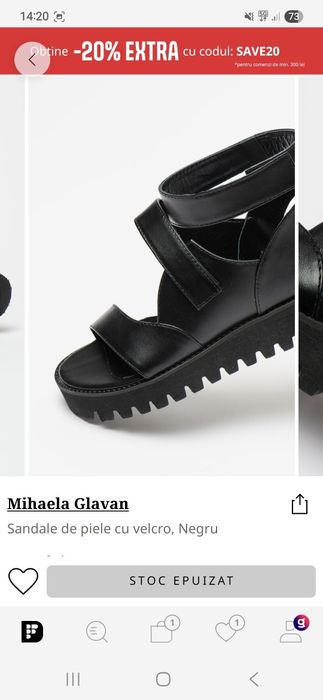 Sandale Mihaela Glavan 36