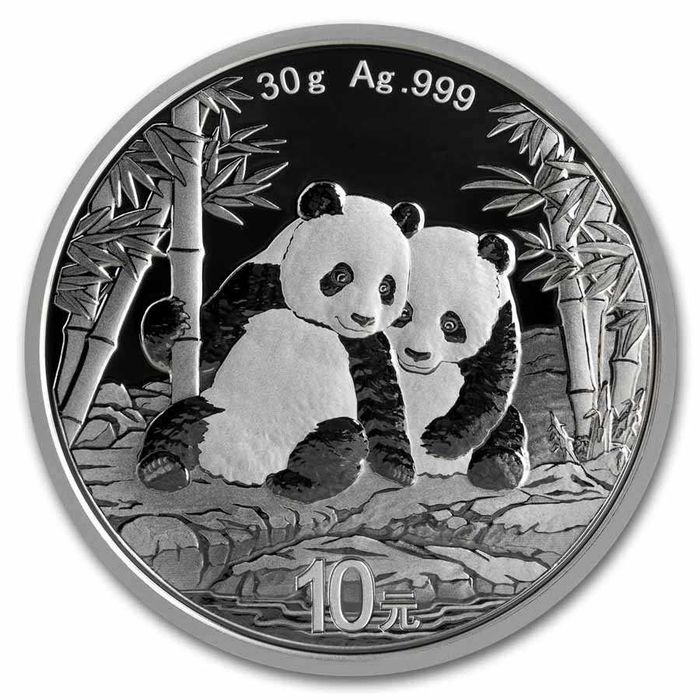 СРЕБРО 1 OZ 999 Британия, Канада, Китай