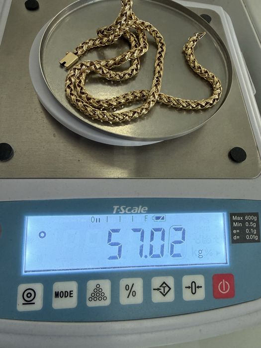 Lant din aur de 14k model deosebit