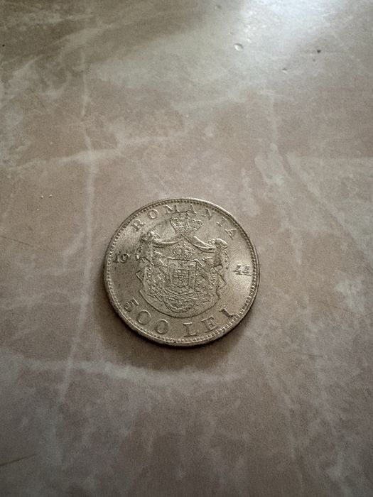Moneda veche de argint 500 lei
