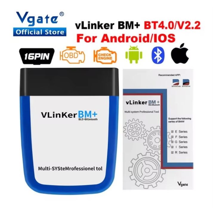 Aparat Vlinker BM + V2.2 BimmerLink BimmerCode bmw