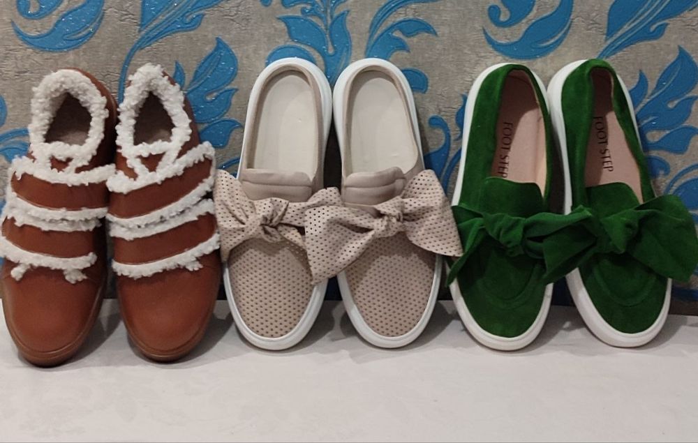 Женская кожаная обувь