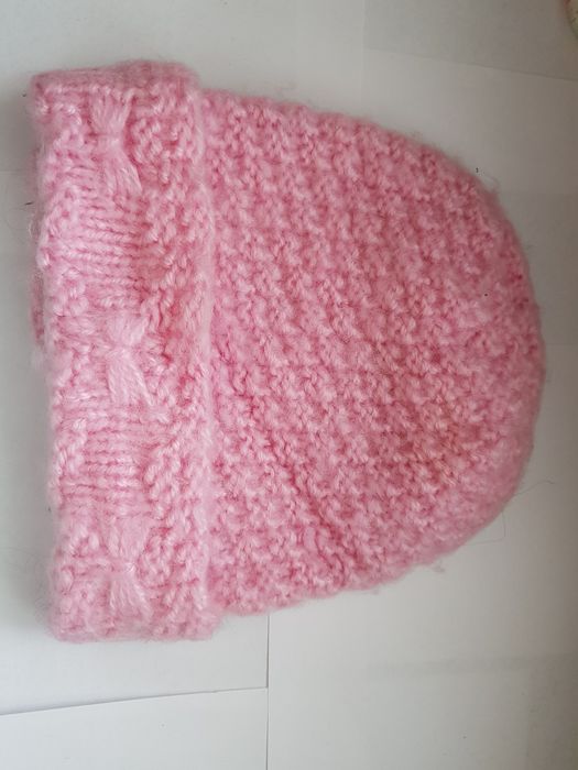 Căciulă tricotată mohair