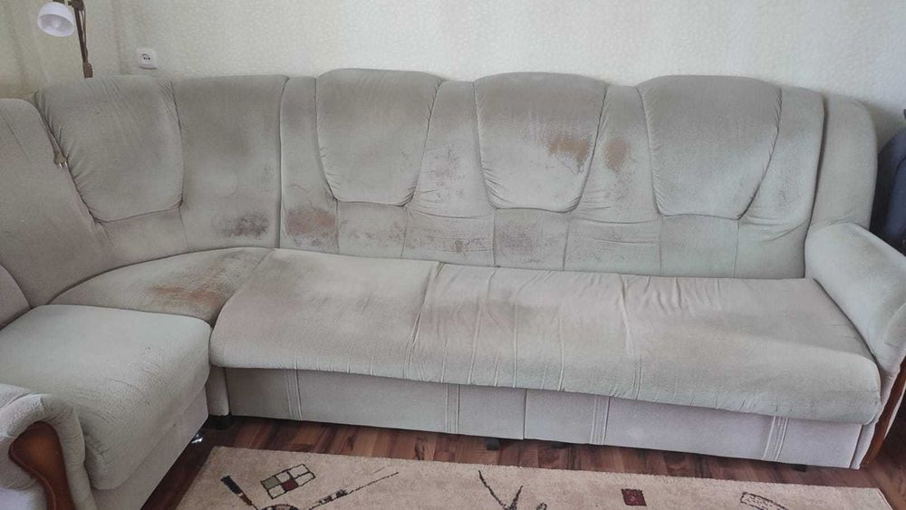 Бесплатно, диван угловой 3,0 м + кресло