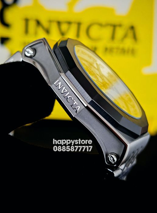 INVICTA Akula Silver steel 48 mm, Инвикта нов ръчен часовник