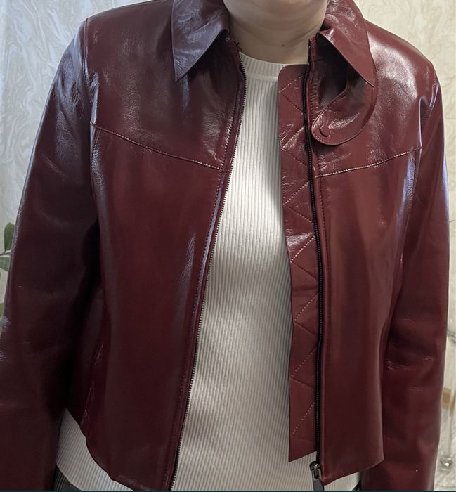 Кожаная куртка Массимо Дутти