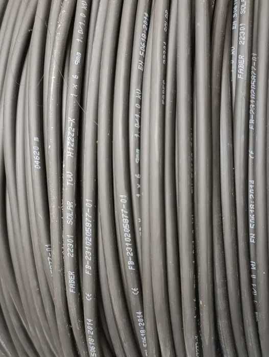 Соларен кабел 6 кв. с UV защита