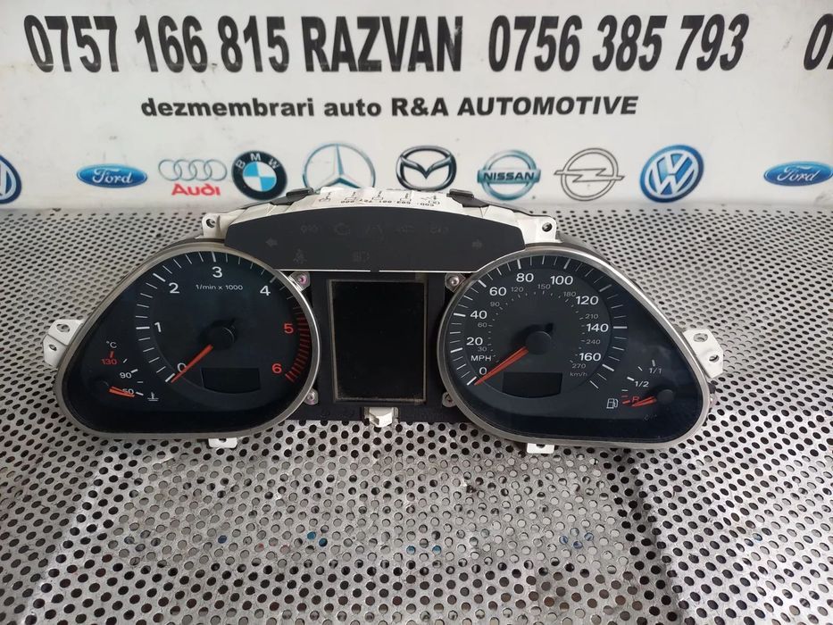 Ceasuri Bord Audi Q7 4L An 2006-2007-2008-2009-2010-2011-2012-2013-2014-2015-2016 Volan Dreapta Cod