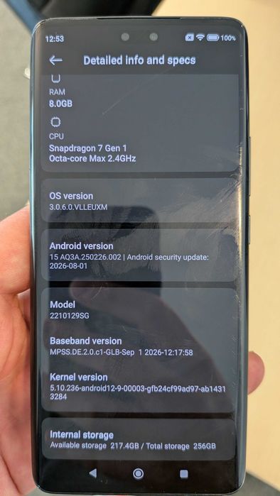 Xiaomi 13 lite 8GB/256GB