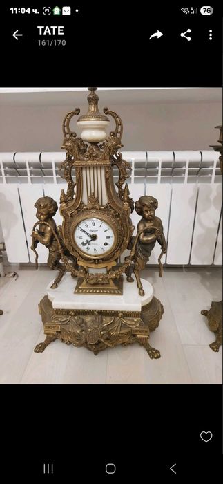 Regnault, Париж: Награден Империал Комплект 7+7 Светлини