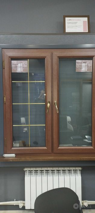 Изготовление пластиковых и алюминиевых окон и дверей витражей.