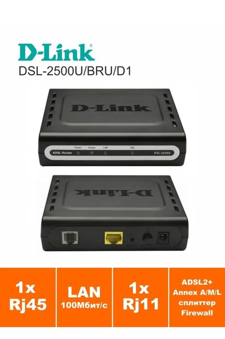 ADSL модем без вайфай