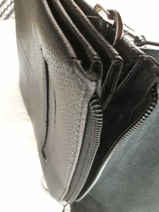 Мъжка кожена чанта без дръжка