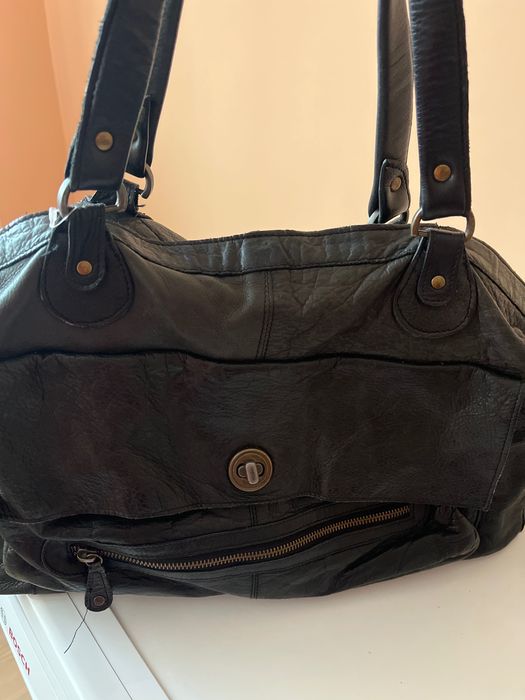 Чанта от естествена кога