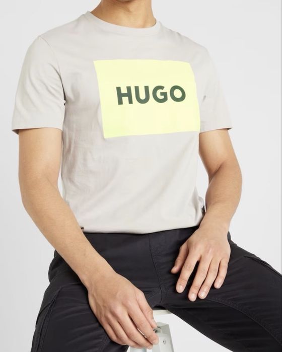 Tricou HUGO Nou cu eticheta