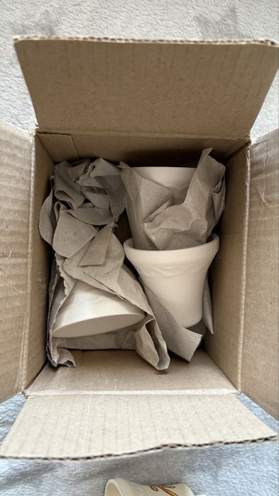 Гипсови камбанки и обувка за декорация нови