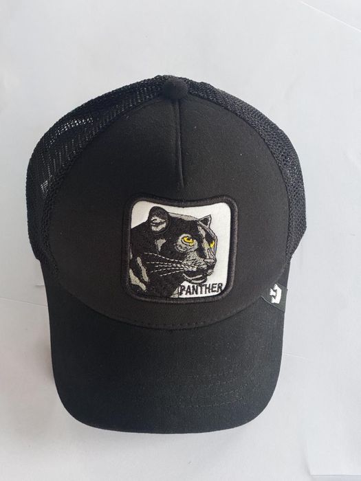 Sapca Goorin Brothers Panther Neagra cu imprimeu