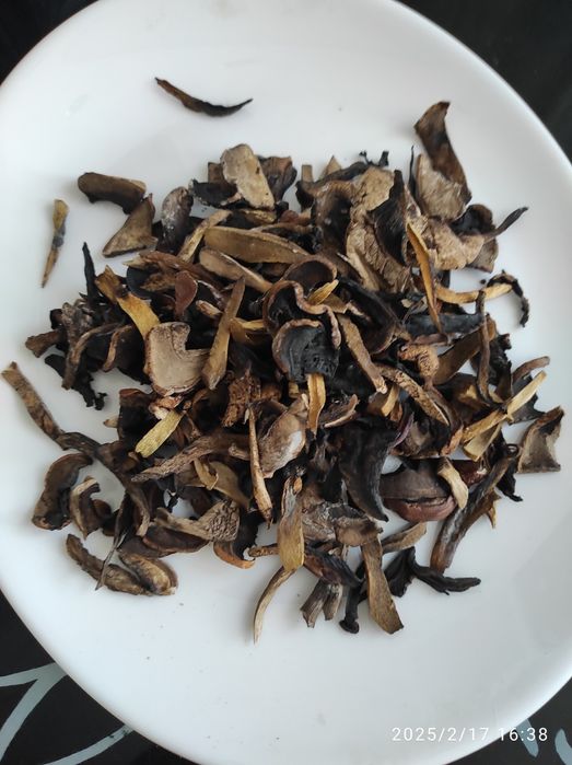 Грибы сушеные лесные