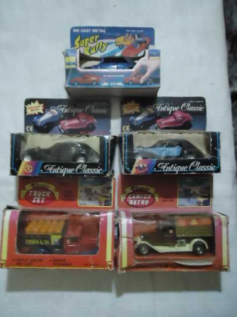 Небольшая коллекция моделей железных машин