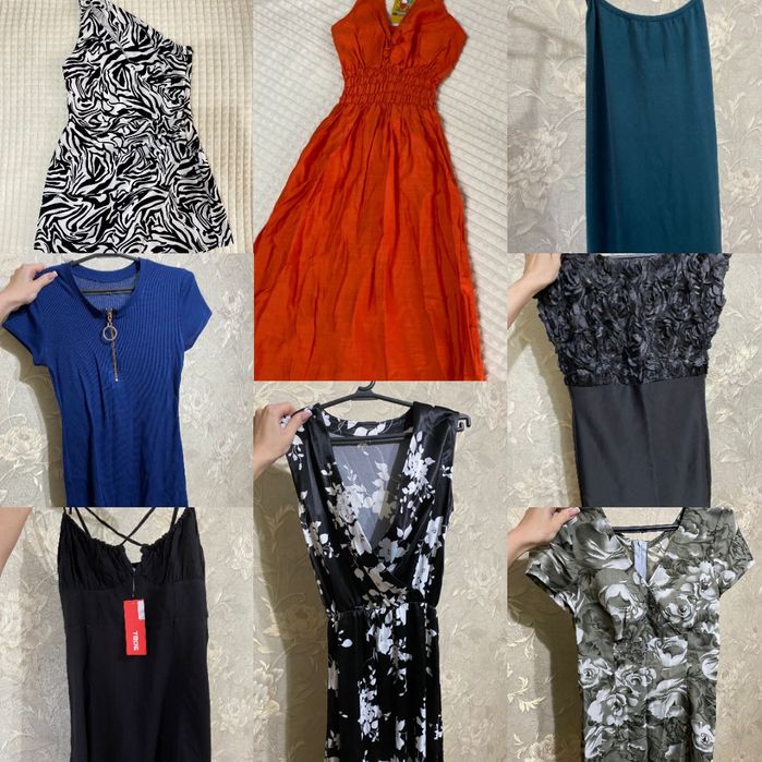 Платья разные, длинные,короткие