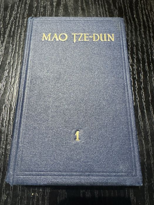 Mao Țze-Dun (Zedong) - Opere Volumul 1