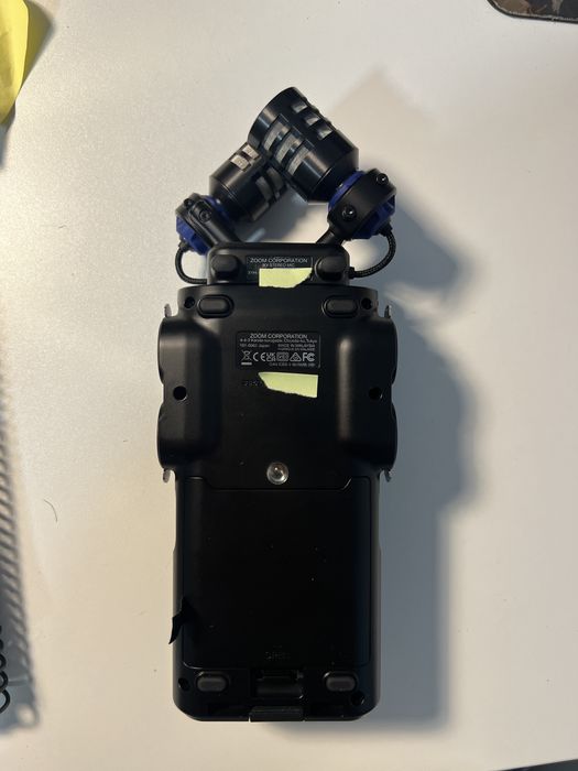 Recorder zoom h6 studio handy recorder