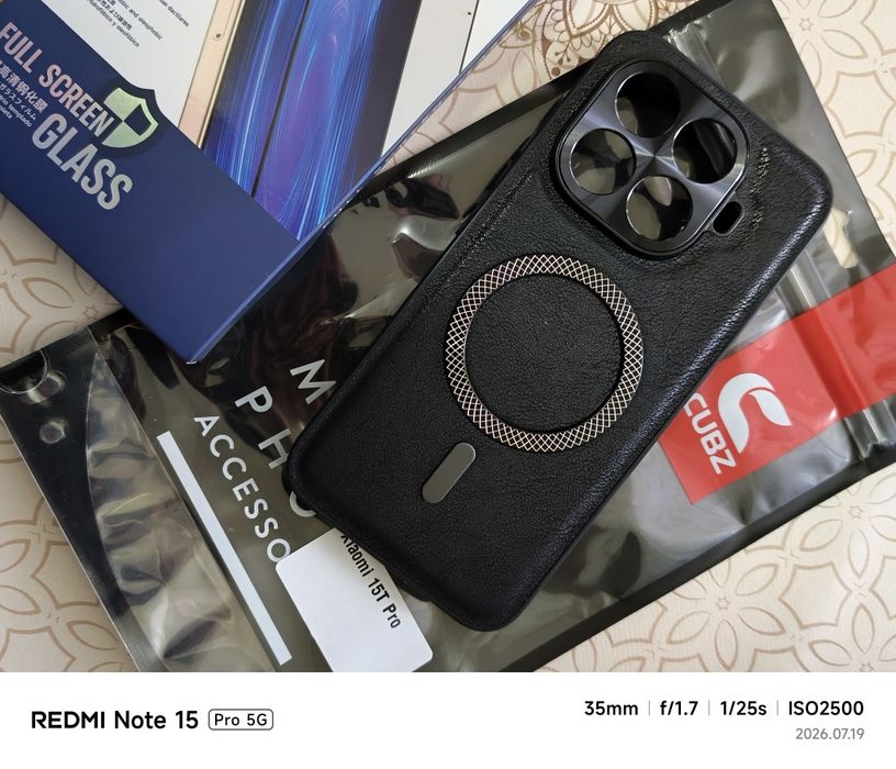 Xiaomi 15T folie+husa
