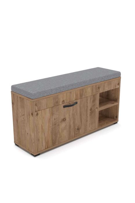 Шкаф за обувки с пейка / Шкаф пейка за обувки с възглавница