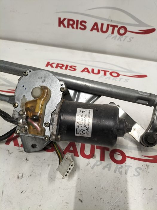 Моторче - механизъм предни чистачки Mercedes C class W203 / Мерцедес Ц