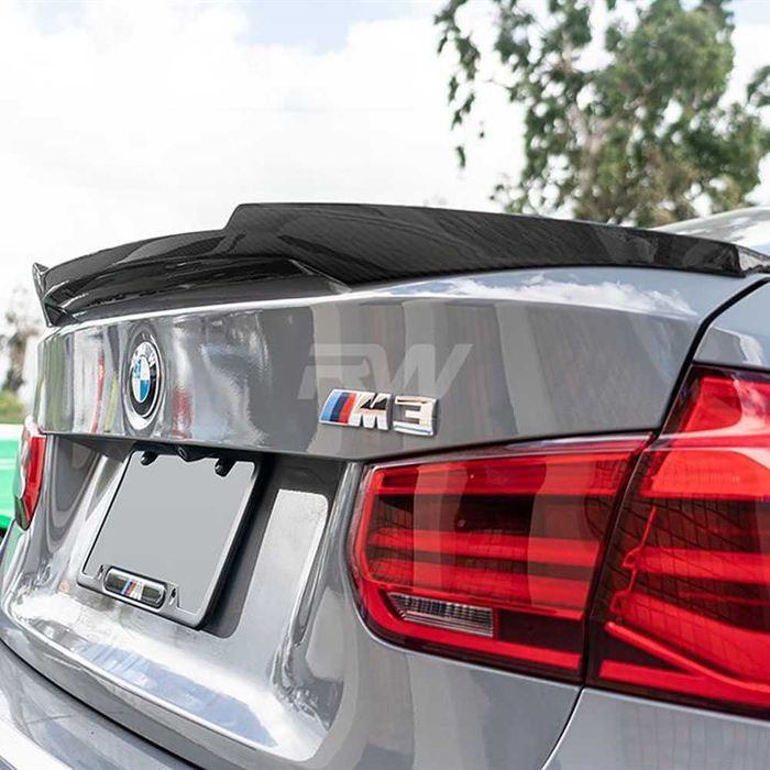 Spoiler Eleron M4 look negru lucios pentru BMW Seria 3 F30 2012-2019
