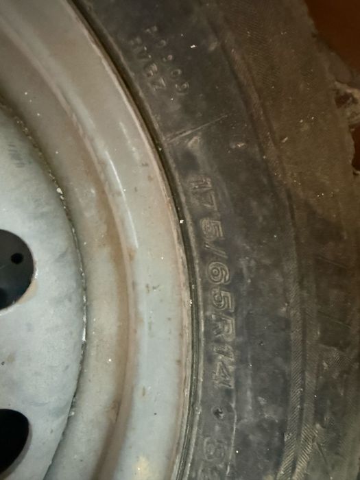 Продам штапмы с резиной зимней 14