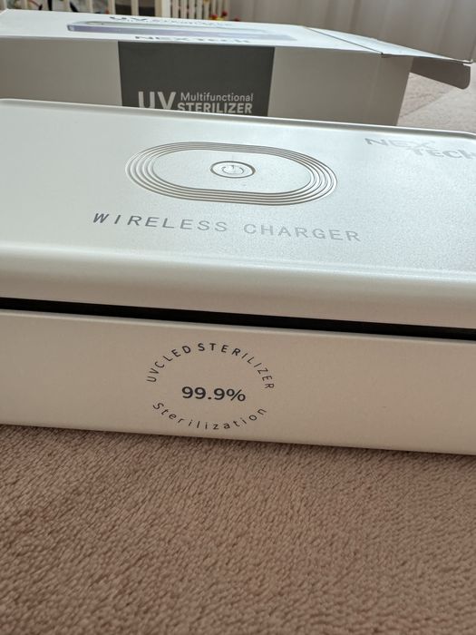 Incarcator wireless si sterlizator