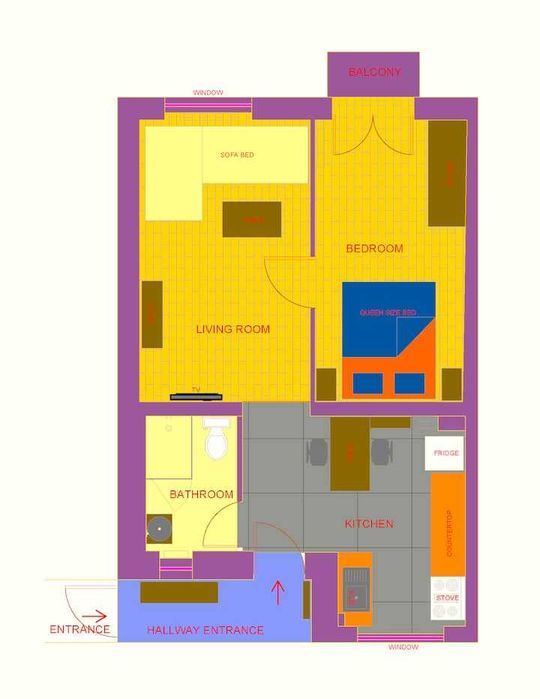 Inchiriez Aparatament 2 camere central cu parcare
