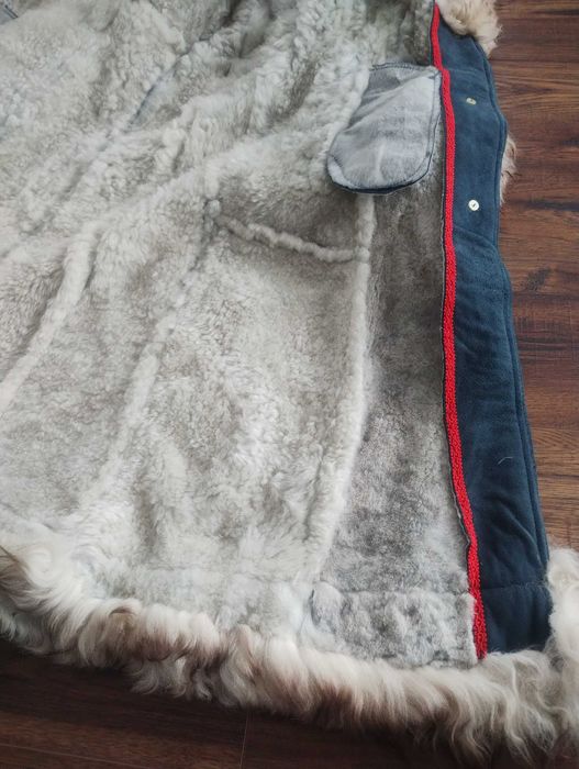 Дамски кожух от естествена кожа