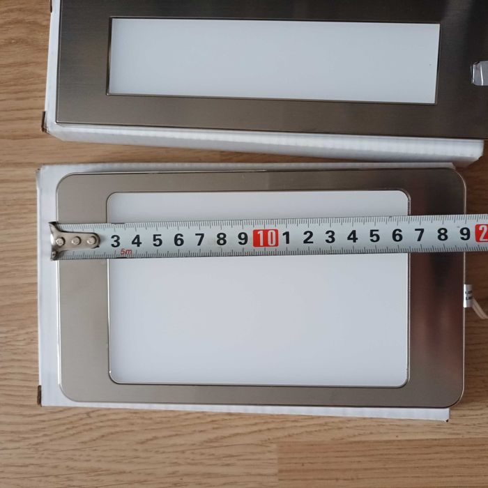Panou LED subțire de 12V 4.8W, 270 Lumeni 4000k 19 x 11 cm Grosime 7mm